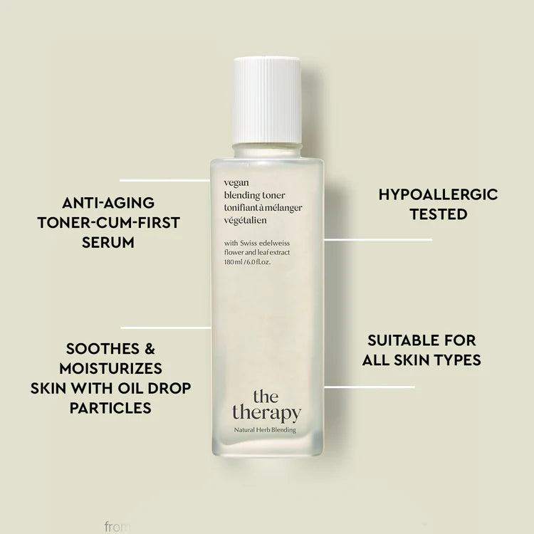 The Therapy Vegan Blending Toner - 180ml ( vegan )