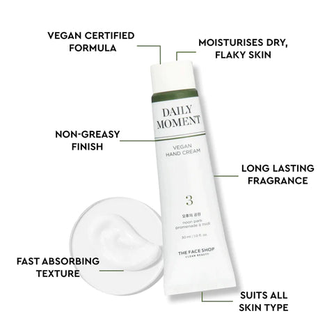 The Face Shop Daily Moment Vegan Hand Cream 03 Noon Park - 30ml