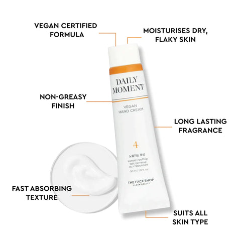 The Face Shop Daily Moment Vegan Hand Cream 04 Sunset Rooftop - 30ml
