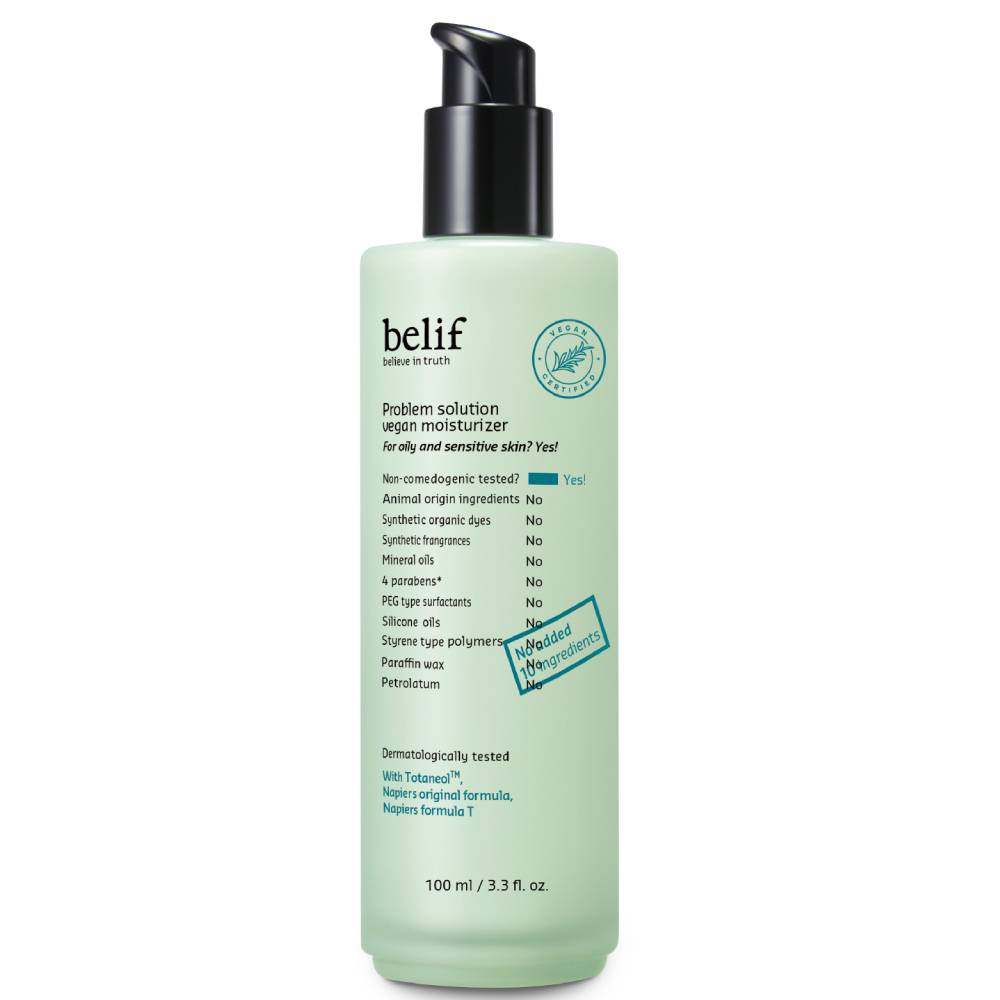 belif problem solution moisturizer -100ml  ( Vegan )