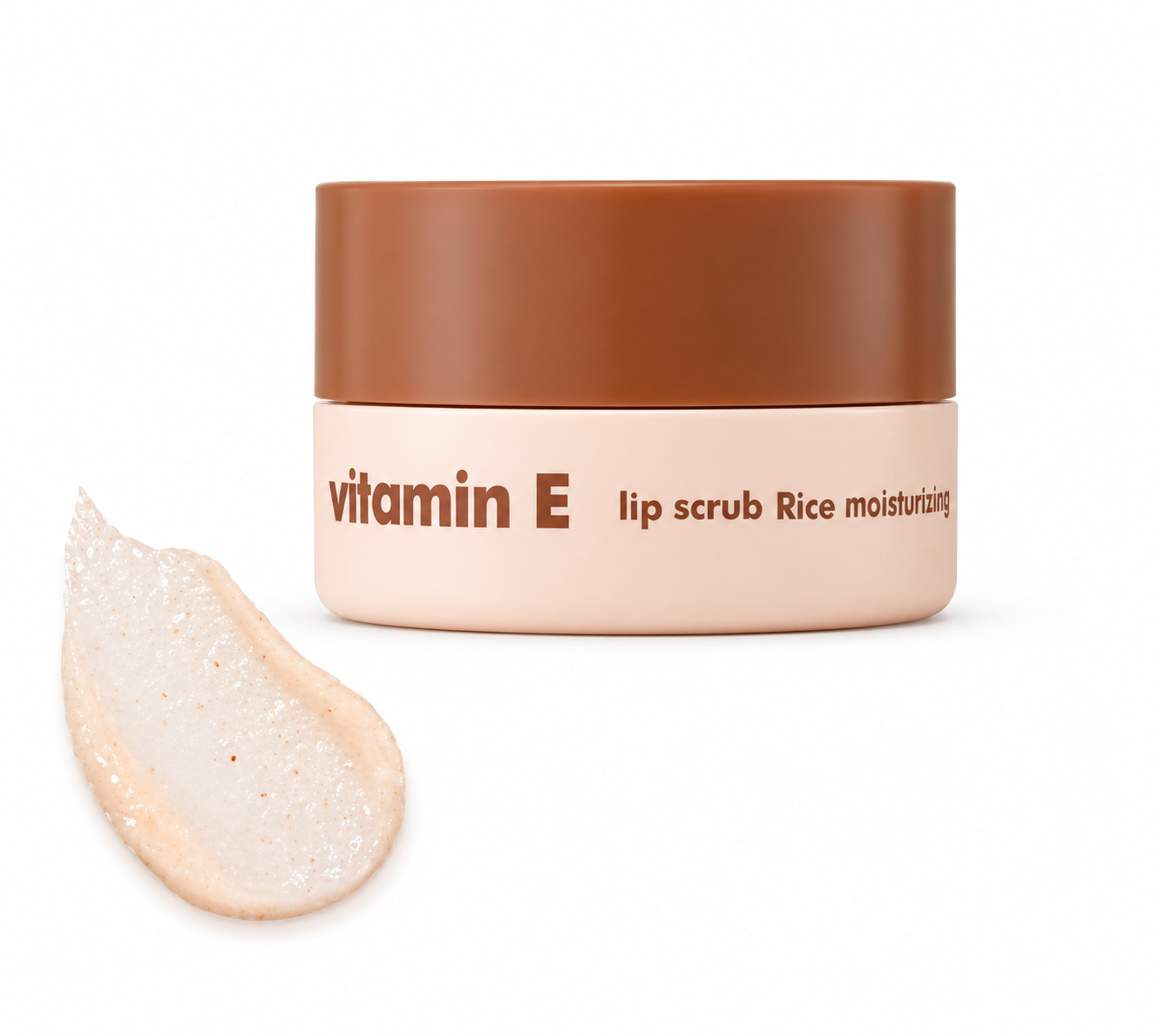 THE FACE SHOP Vitamin E Lip Scrub Rice - 14g