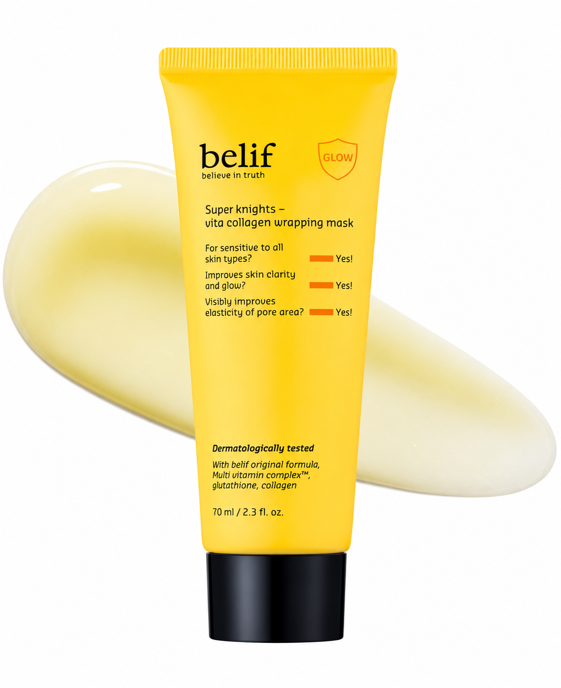 Belif Super Knights - Vitamin Collagen Wrapping Peel Off Facial Mask