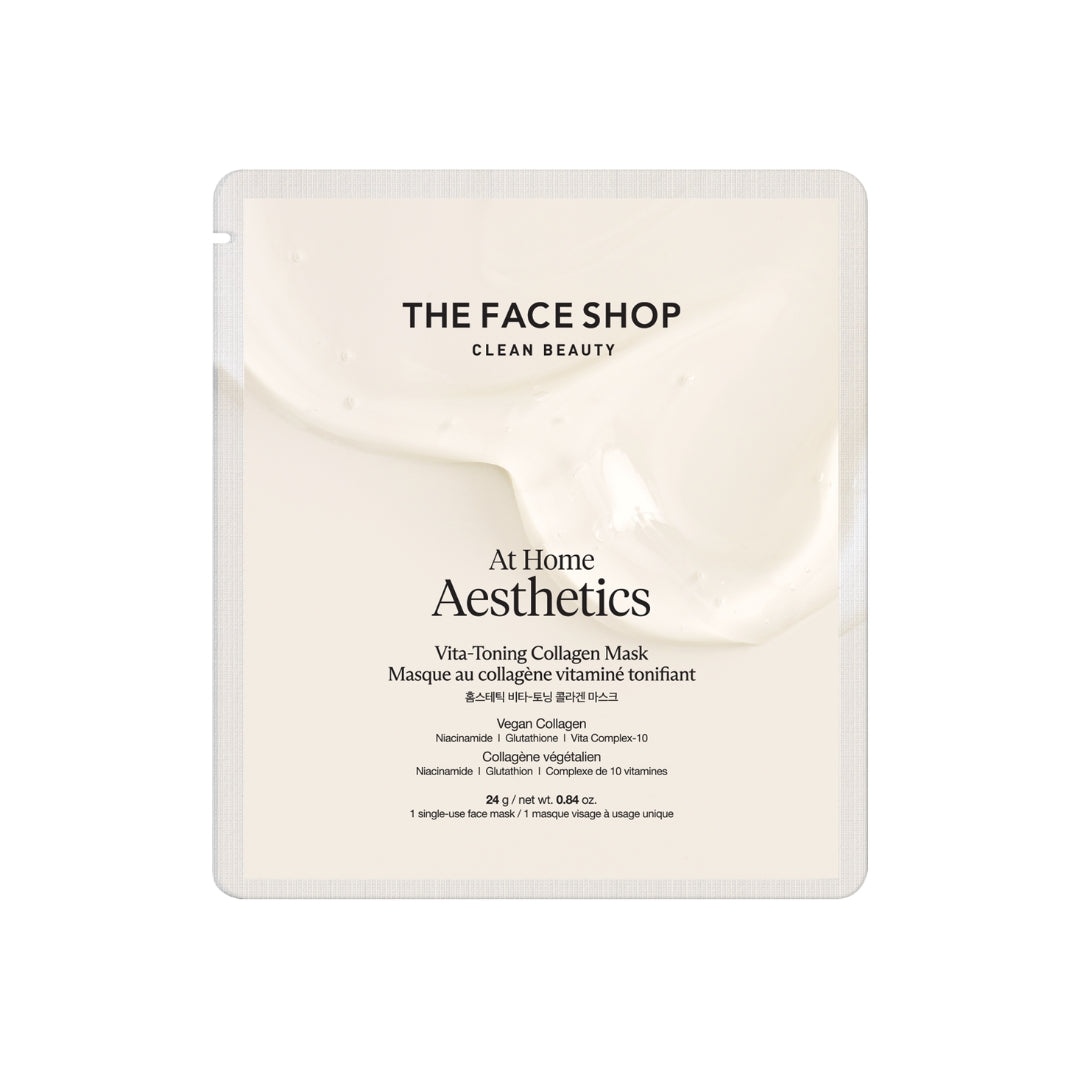 The Face Shop At Home Aesthetics Vita-Toning Collagen Mask - 24g
