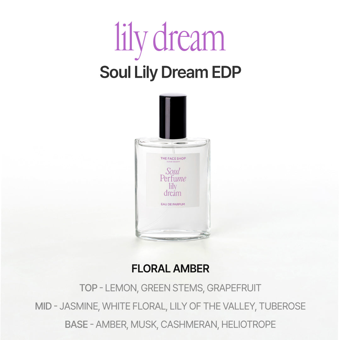 Soul Secret Perfume 30ml - Lily Dream (Floral Amber)