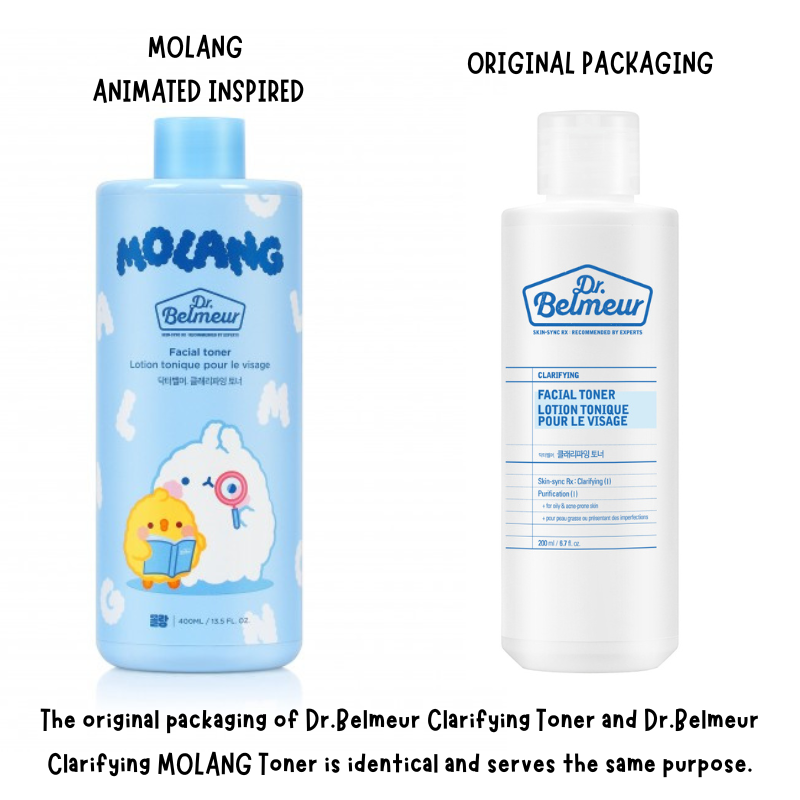 Dr. Belmeur Clarifying MOLANG Toner -400ml