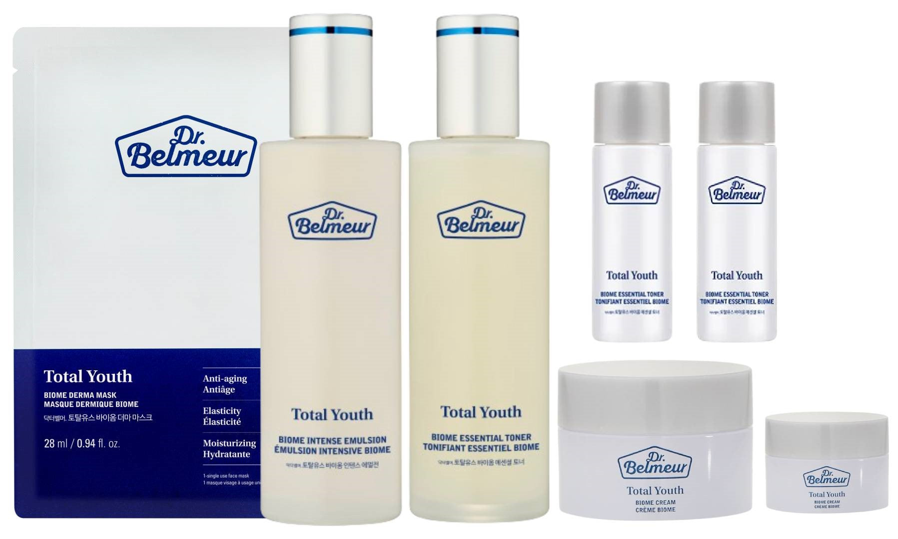 Dr. Belmeur Total Youth Biome Skincare Set