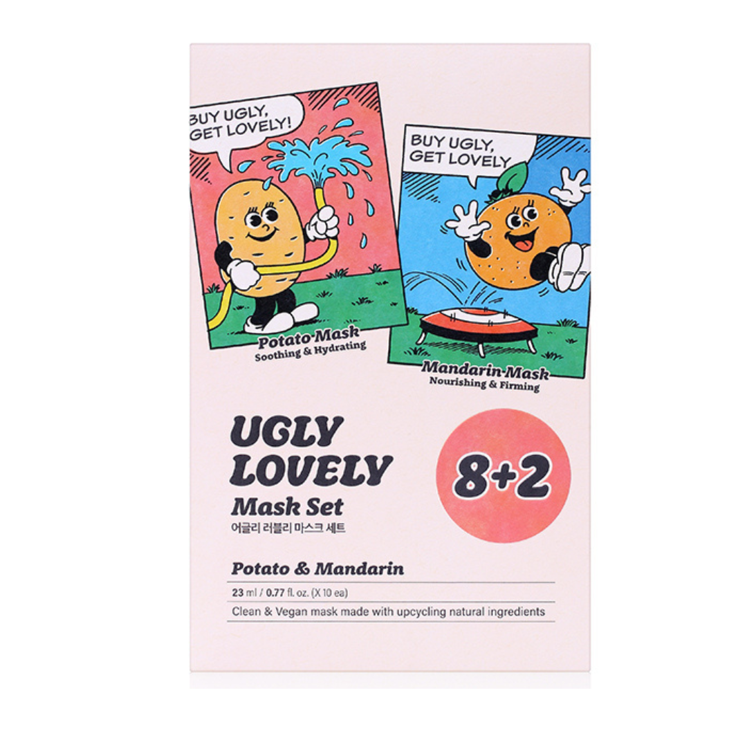 Ugly Lovely Potato and Mandarin Mask ( Vegan ) - 23ml / 8+2
