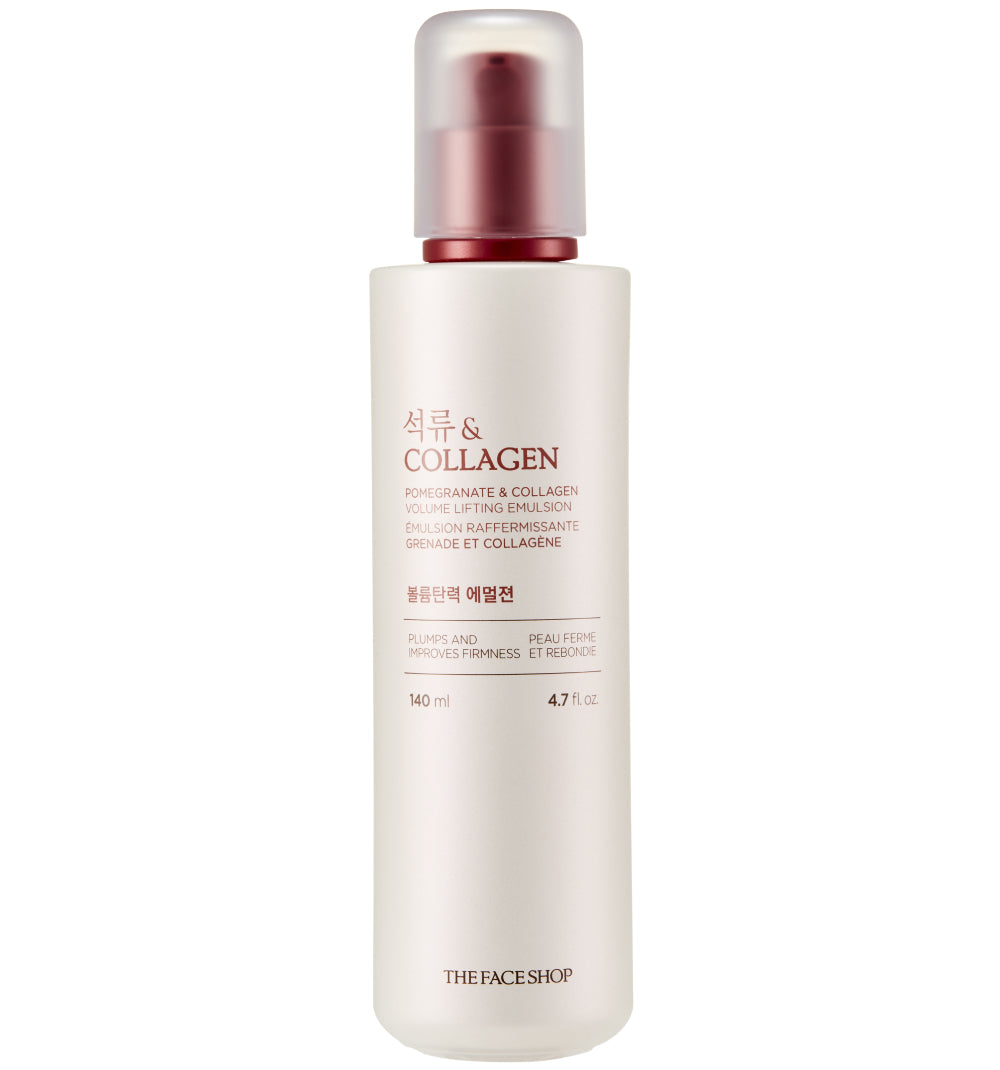 The Face Shop Pomegranate & Collagen Volume Lifting Emulsion - 140ml