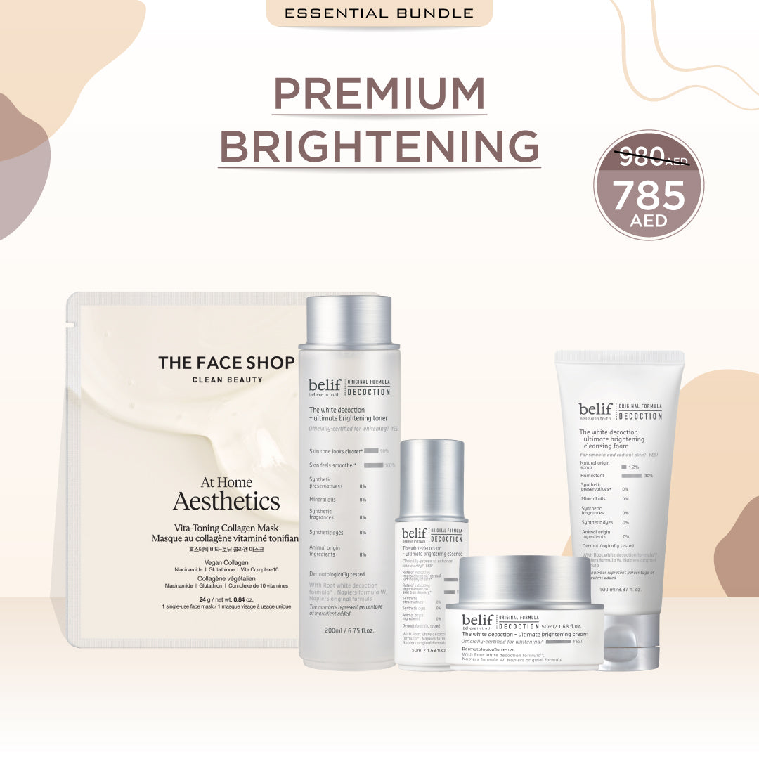 Bundle Essentials for Premium Brightening