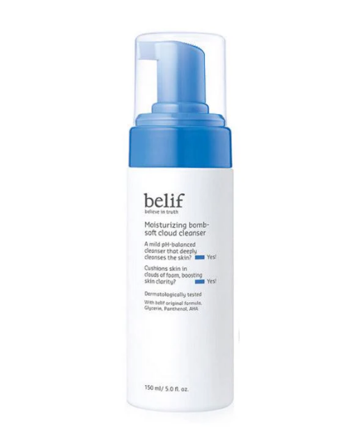 Belif Moisturizing Bomb Soft Cloud Cleanser 150ml