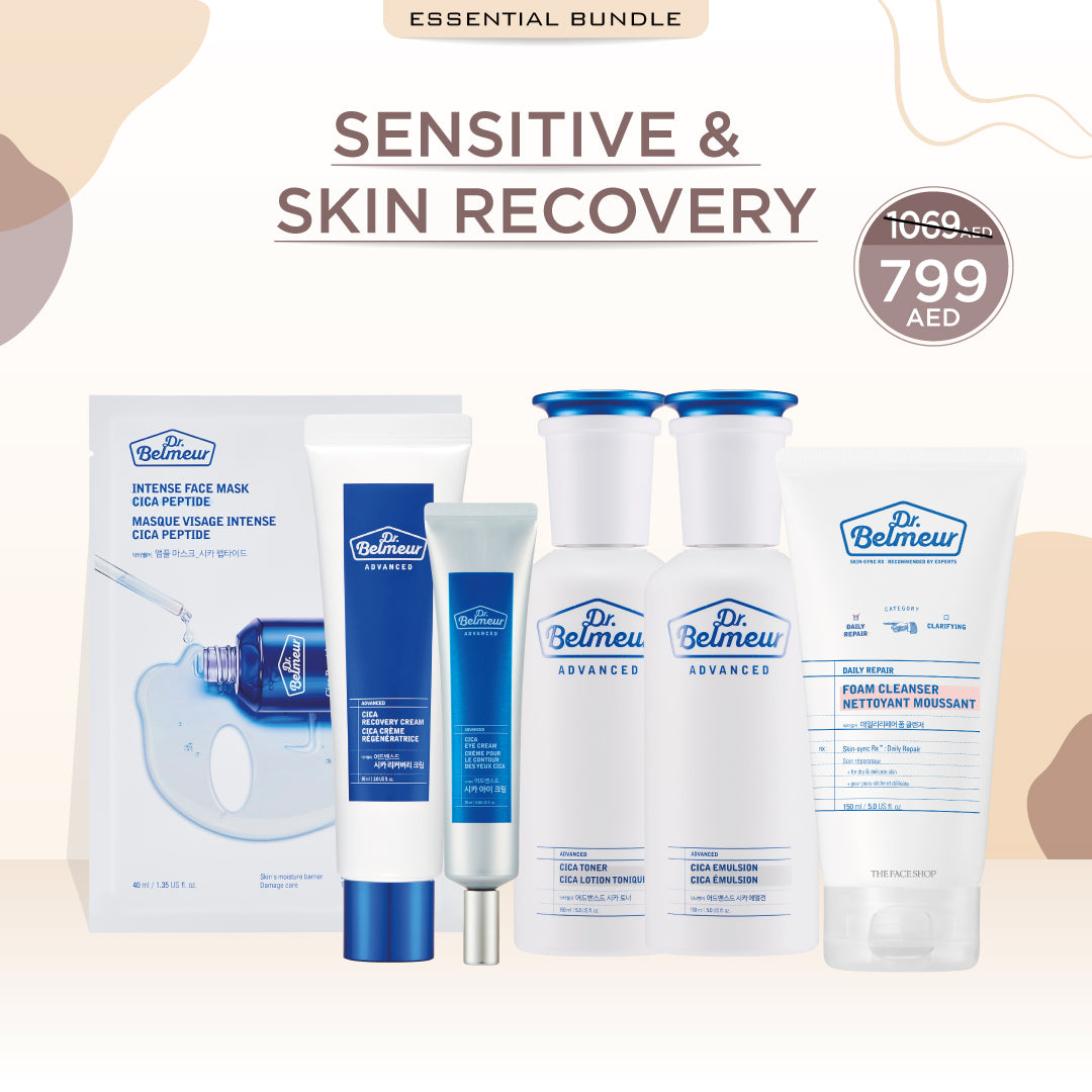 Bundle Essentials for Sensitive & Skin Recovery