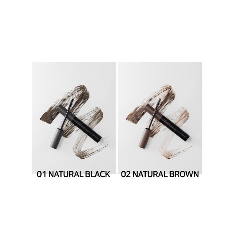 The Face Shop Quick Hair Waterproof Mascara ( Natural Brown ) - 8g