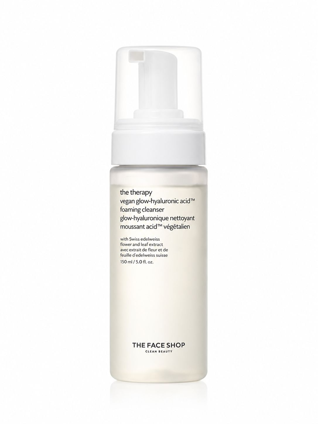 The Therapy Vegan Glow-Hyaluronic Acid Foaming Cleanser - 150ml