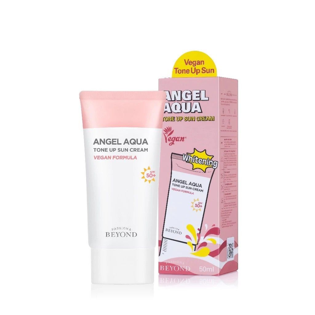 BEYOND Angel Aqua Tone Up Sun Cream - 50ml ( Vegan )