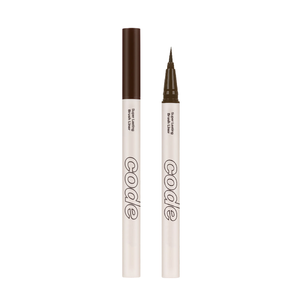 Code Glokolor Super Lasting brush Liner 02 - Brown 0.6g