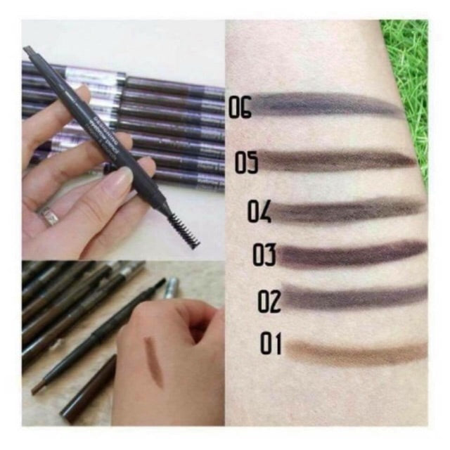 FMGT Designing Eyebrow Pencil 02 Gray Brown (Refill) - 0.3g