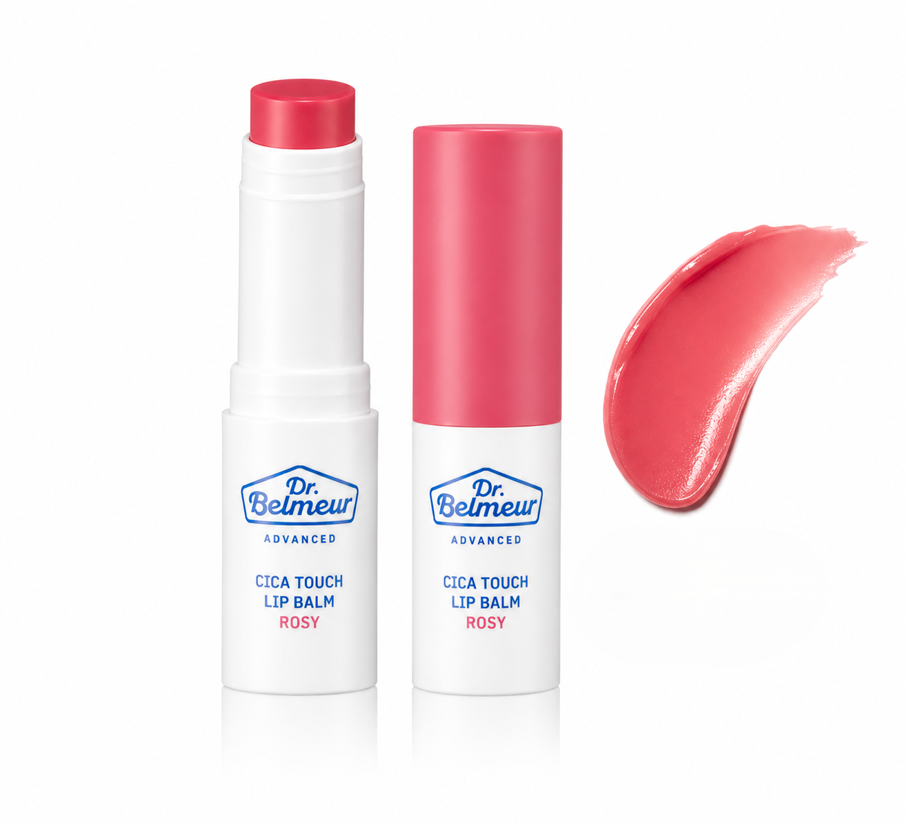 Dr.Belmeur Advanced Cica Touch Lip Balm Rosy - 5.5g