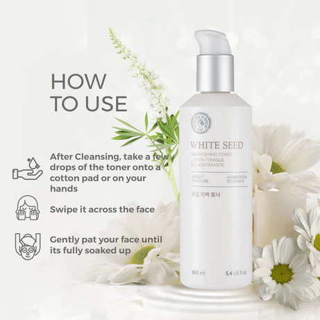 The Face Shop White Seed Brightening Toner -160ml
