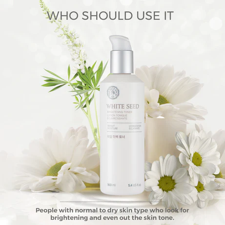 The Face Shop White Seed Brightening Toner -160ml
