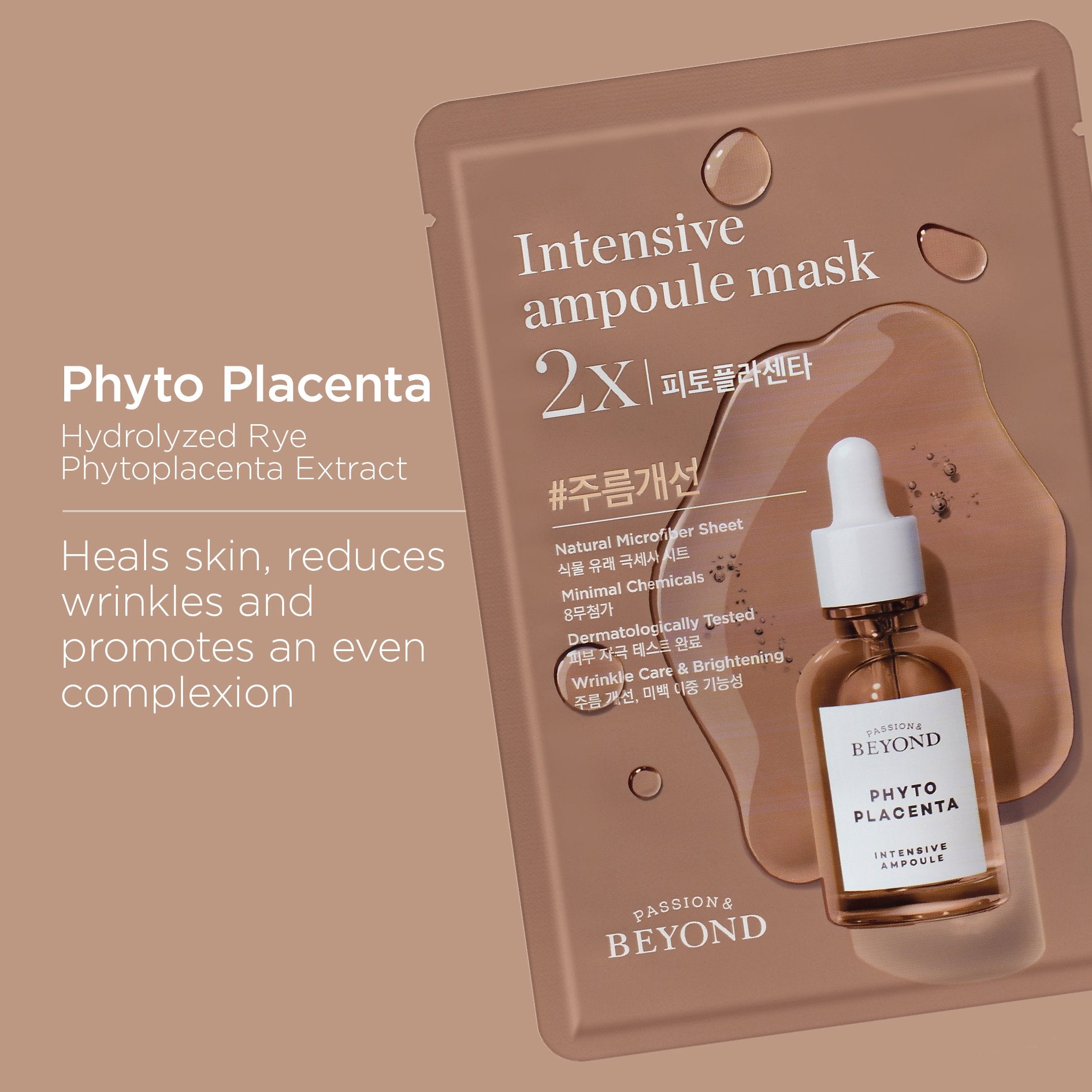 Passion and Beyond Intensive Ampoule Mask 2x ( Phyto Placenta ) - 25ml