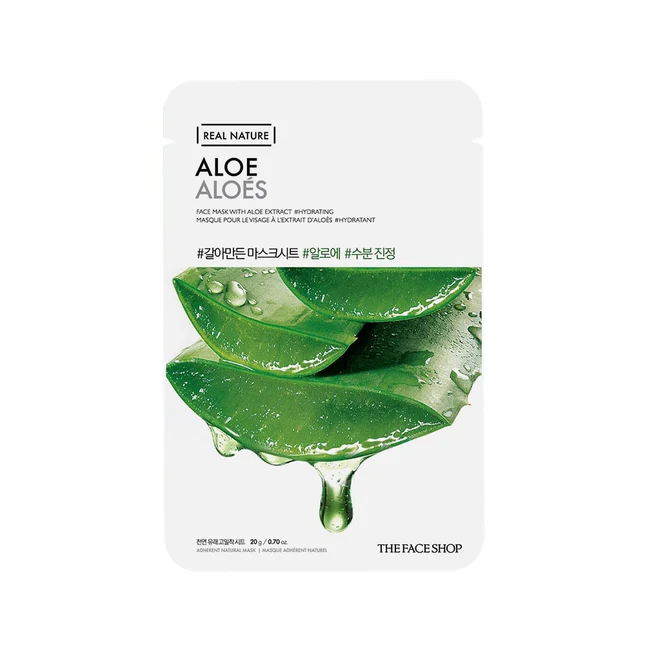 The Face Shop Real Nature Mask Sheet Aloe - 20g