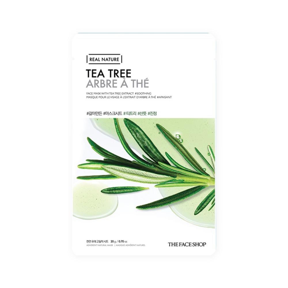 The Face Shop Real Nature Mask Sheet Tea Tree - 20g