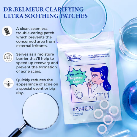 Dr.Belmeur Clarifying Ultra Soothing Patches - 6 patches