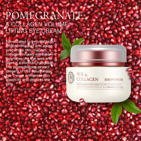 The Face Shop Pomegranate & Collagen Volume Lifting Eye Cream - 50ml