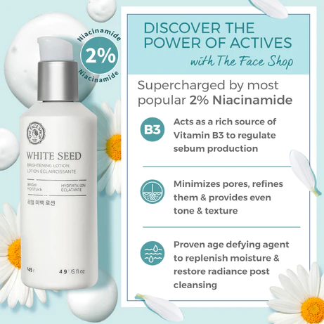 The Face Shop White Seed Brightening Lotion-145ml