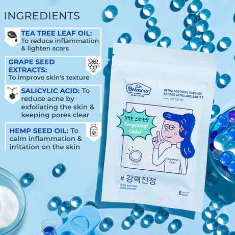 Dr. Belmeur Clarifying Ultra Soothing Patches ( 6 patches )