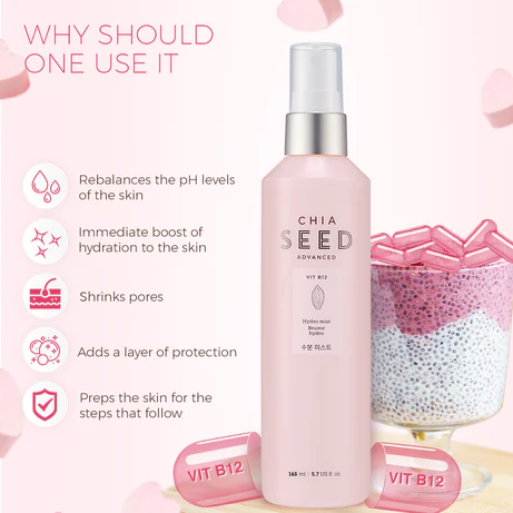 The Face Shop Chia Seed Hydrating Mist - 170ml