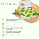 The Face Shop Real Nature Mask Sheet Green Tea Face - 20g