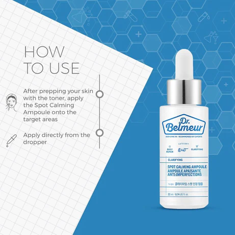 Dr.Belmeur Clarifying Spot Calming Ampoule - 22 ml
