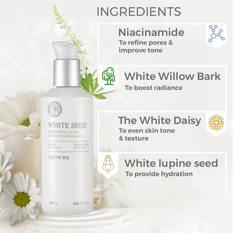 The Face Shop White Seed Brightening Lotion-145ml