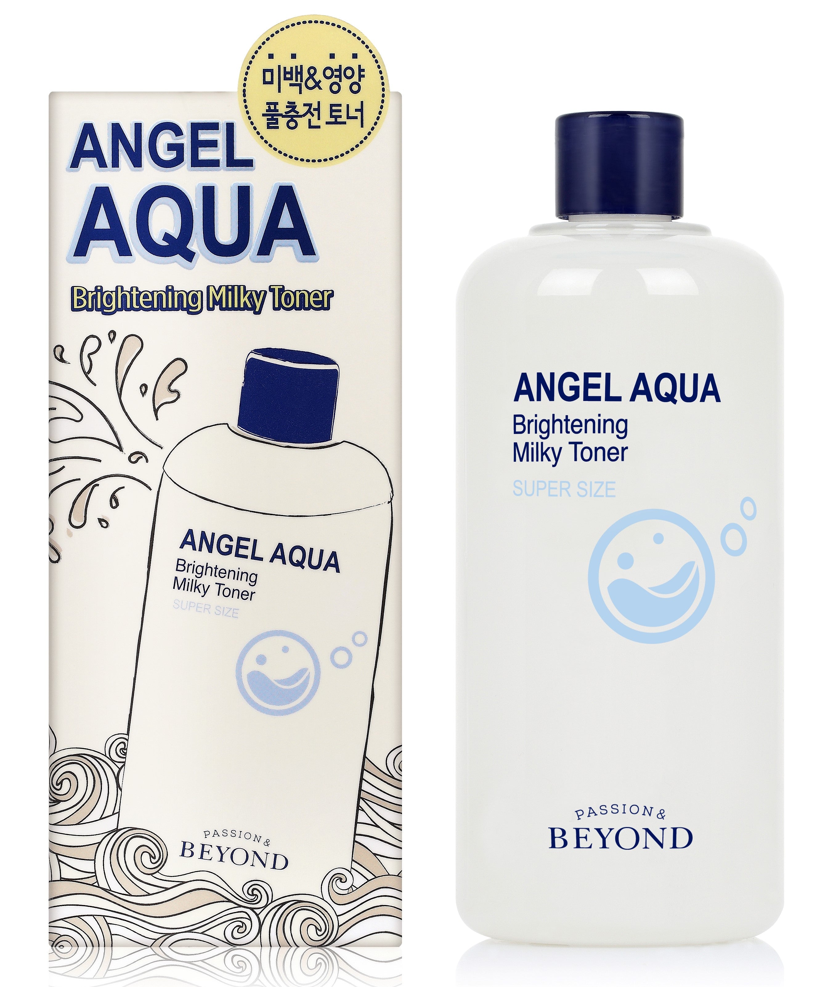 Passion and Beyond Angel Aqua Brightening Milky Toner - 500 ml
