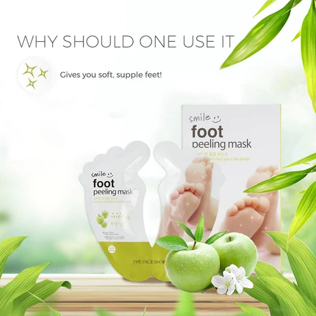 The Face Shop Smile Foot Peeling Mask - 20ml