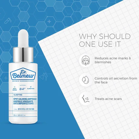 Dr.Belmeur Clarifying Spot Calming Ampoule - 22 ml
