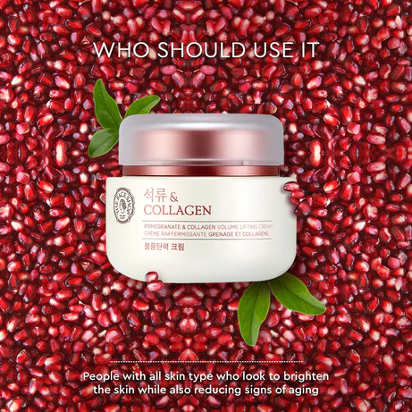 The Face Shop Pomegranate & Collagen Volume Lifting Cream - 100ml