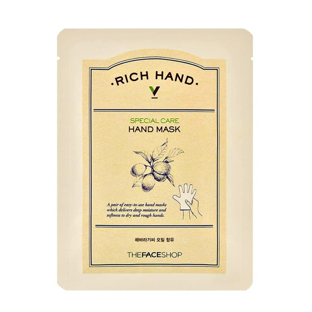 The Face Shop Rich Hand V Special Care hand Mask - 16g