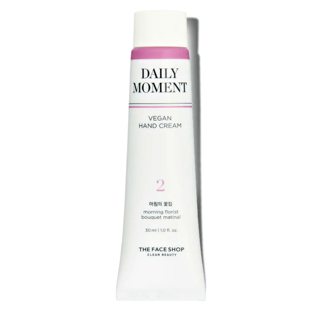 The Face Shop Daily Moment Hand Cream 02 Morning Florist - 30ml ( Vegan )