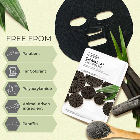 THE FACE SHOP Real Nature Mask Sheet Charcoal - 20g