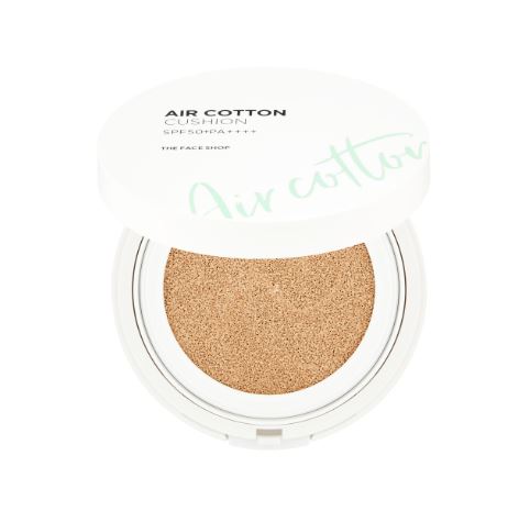 The Face Shop Air Cotton Cushion 203 NATURAL BEIGE SPF50+ PA++++