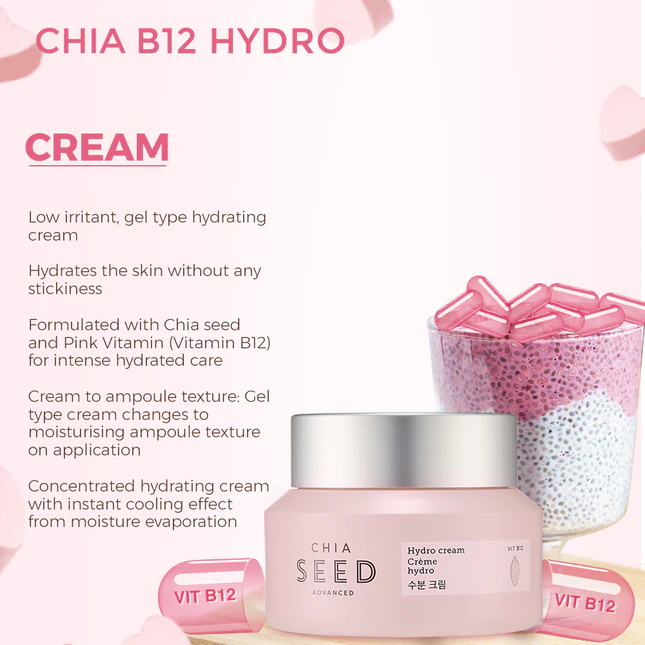 The Face Shop Chia Seed Hydro Cream - 50 ml