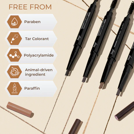FMGT Designing Eyebrow Pencil 02 Gray Brown - 0.3g