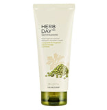 The Face Shop Herb Day 365 Facial Foaming Cleanser Mung bean & Mug wort - 170 ml