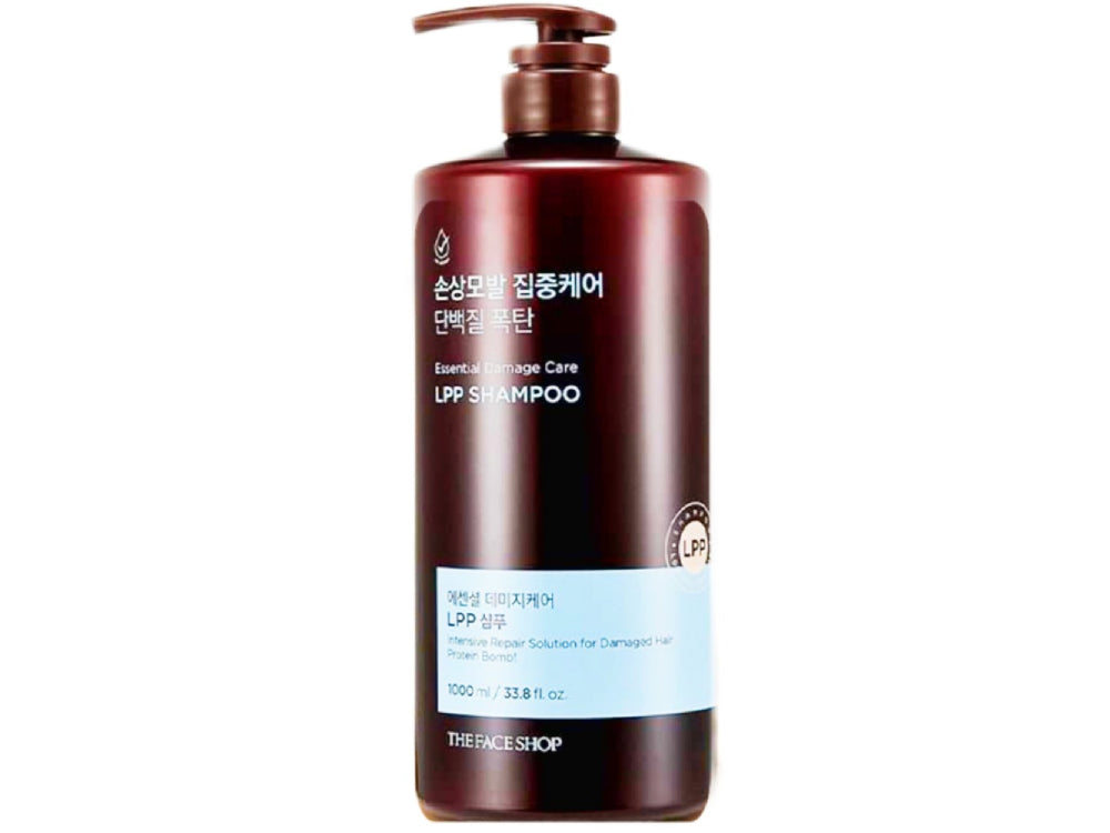 The Face Shop Essential Damage Care LPP Shampoo - 1000ML