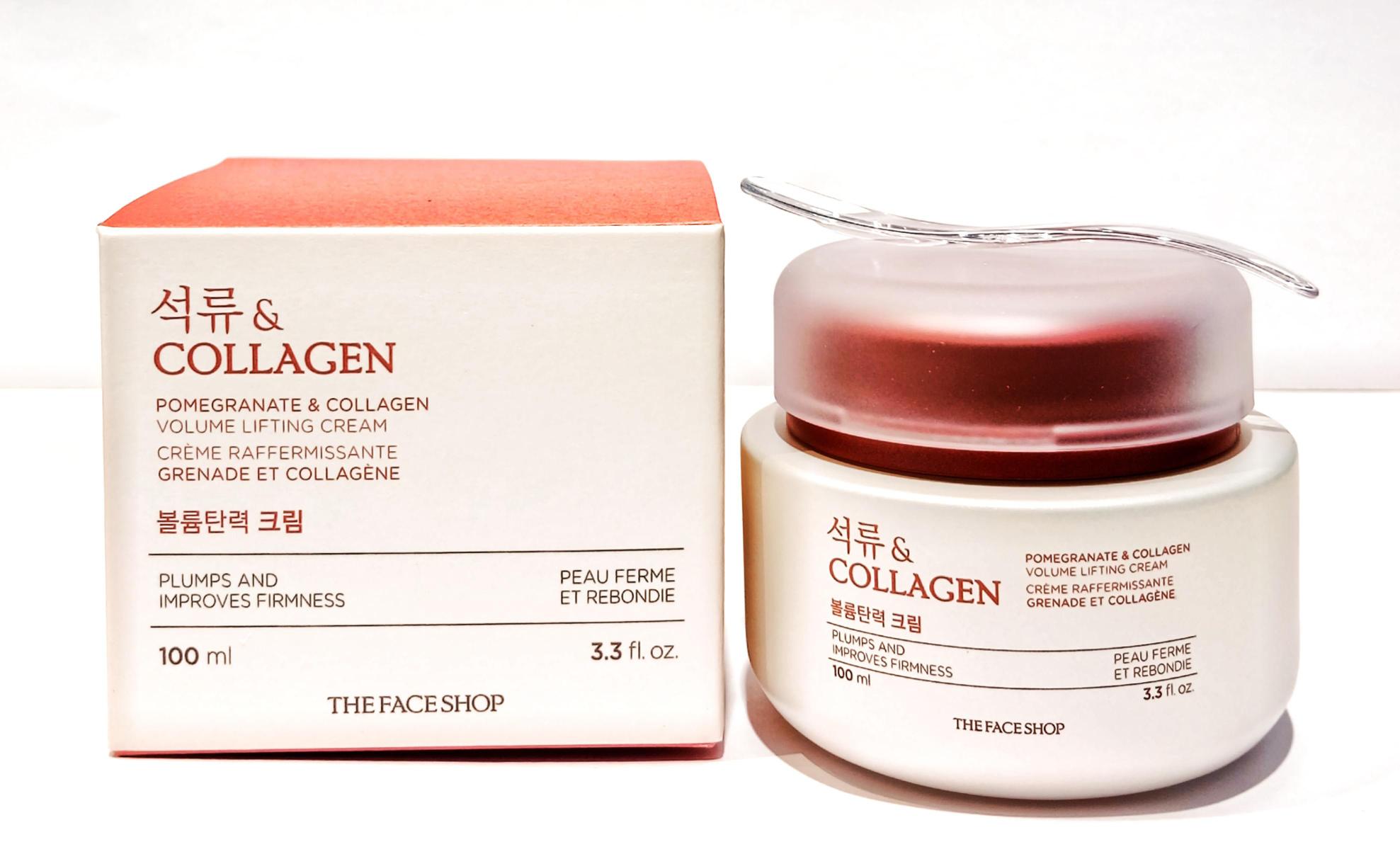 The Face Shop Pomegranate & Collagen Volume Lifting Cream - 100ml