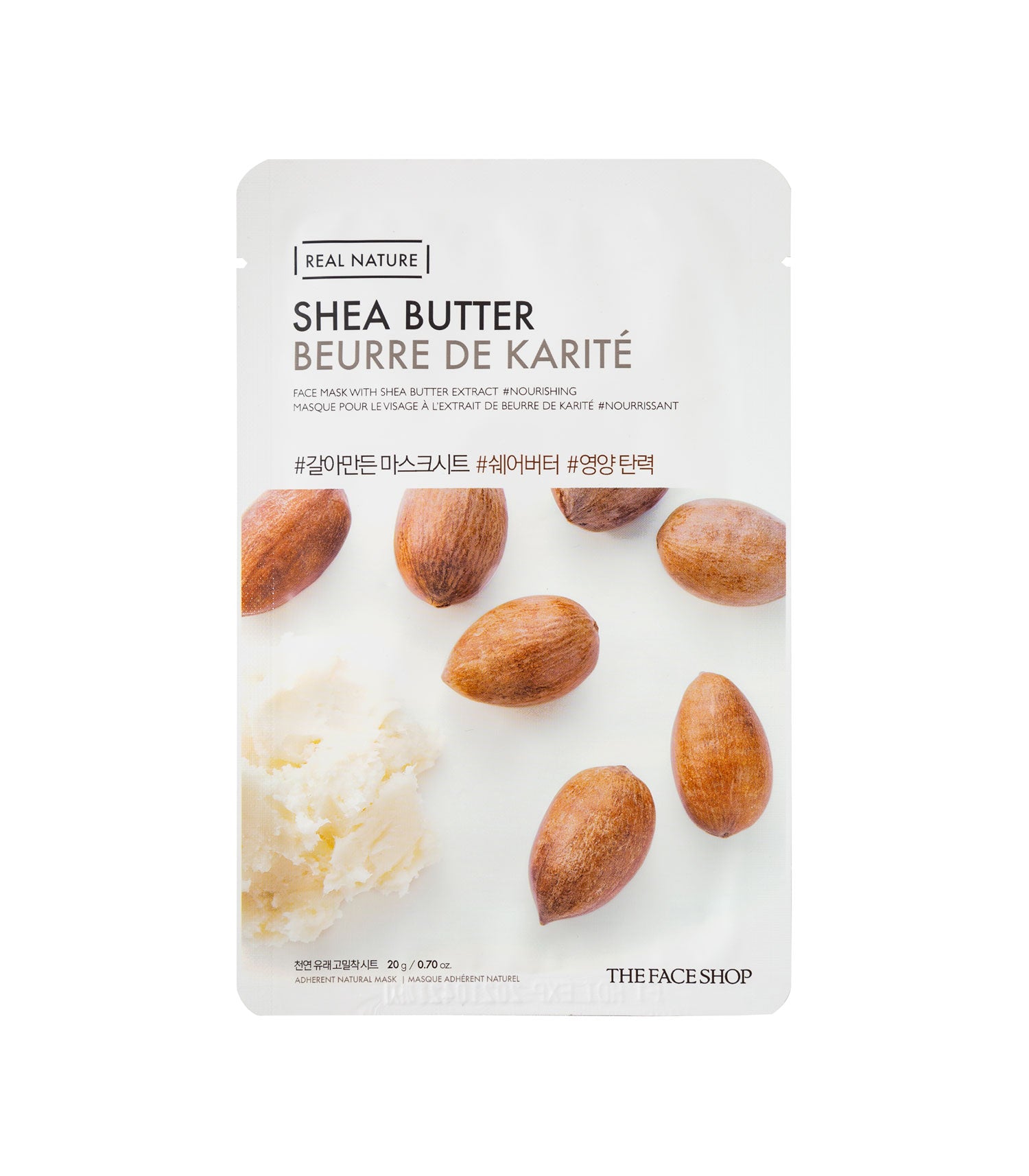 The Face Shop Real Nature Mask Sheet Shea Butter - 20g