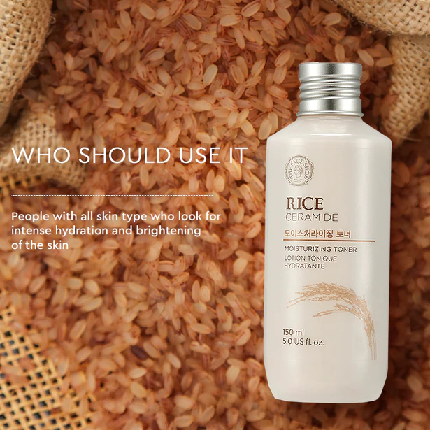 The Face Shop Rice Ceramide Moisturizing Toner - 150ml