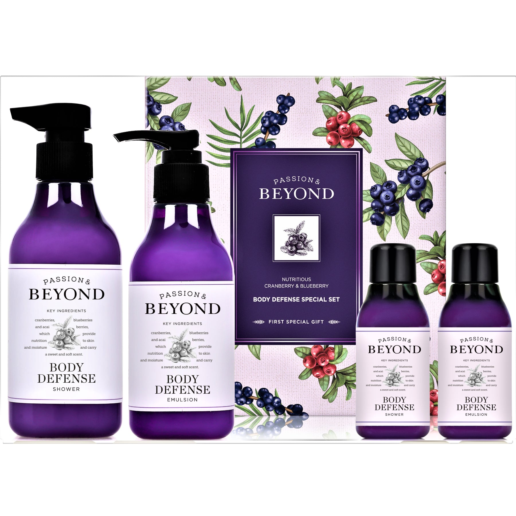 Passion and Beyond Body Defence Gift Set